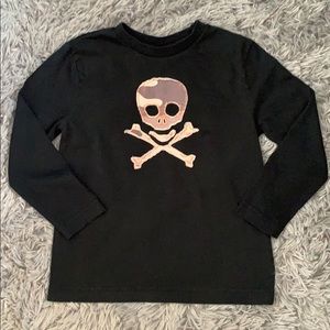 Skull long sleeve tee